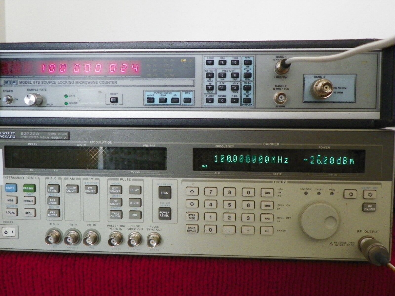 EIP 575 Microwave Frequency Counter EIP 575 Microwave Frequency Counter